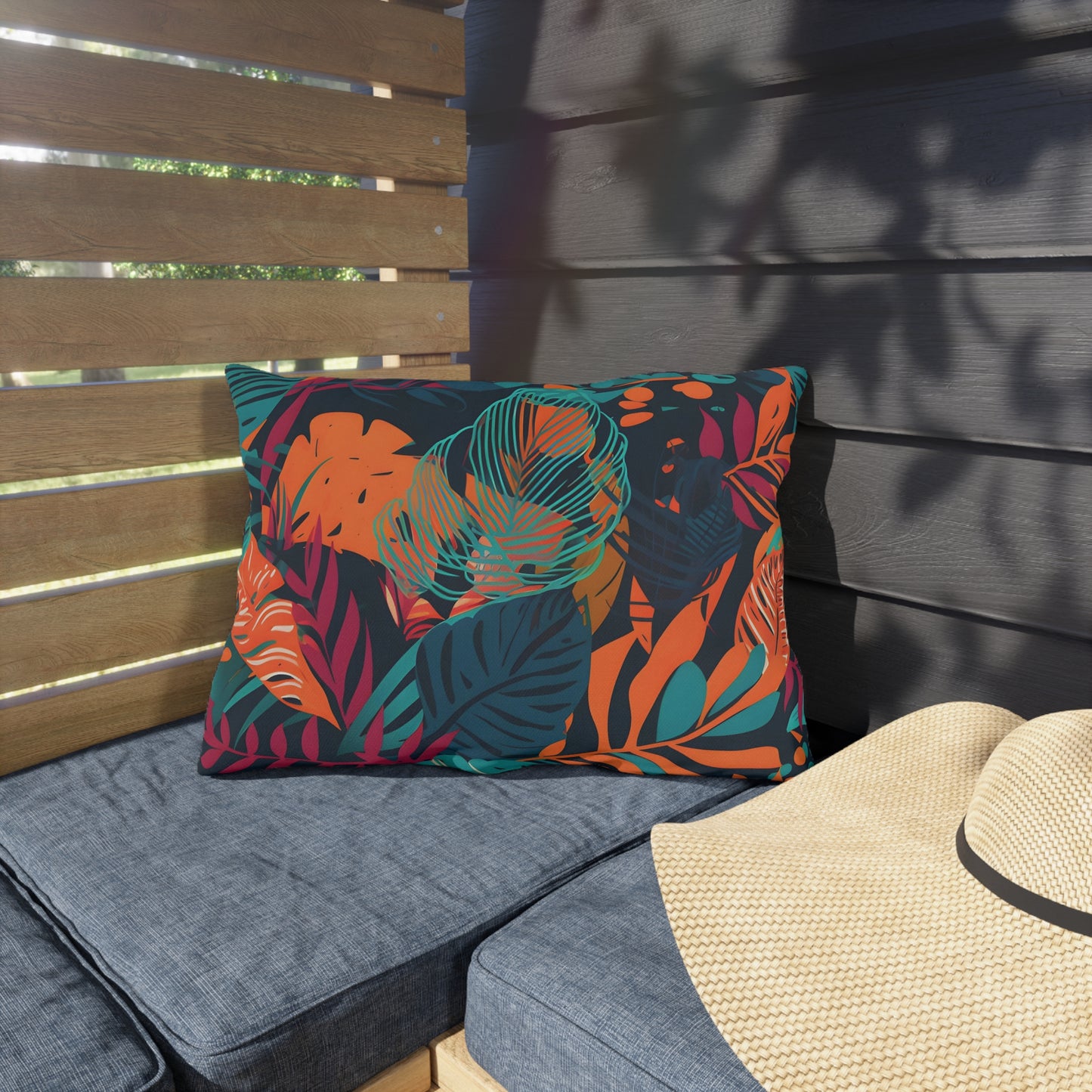 Jungle Print Outdoor Pillows