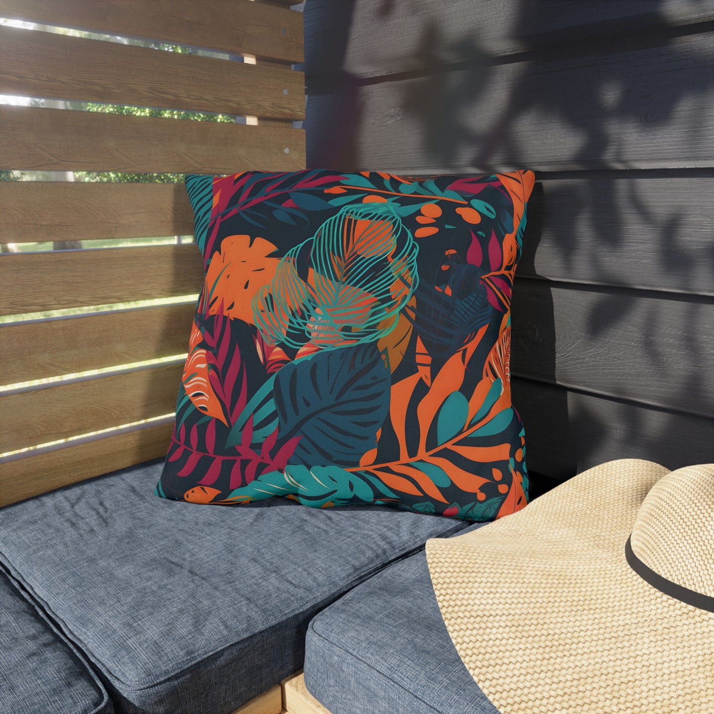 Jungle Print Outdoor Pillows