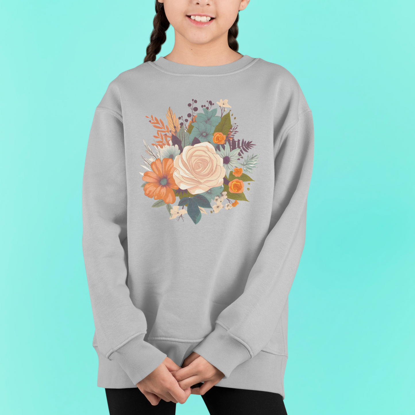 Floral Bouquet Sweatshirt (Youth)
