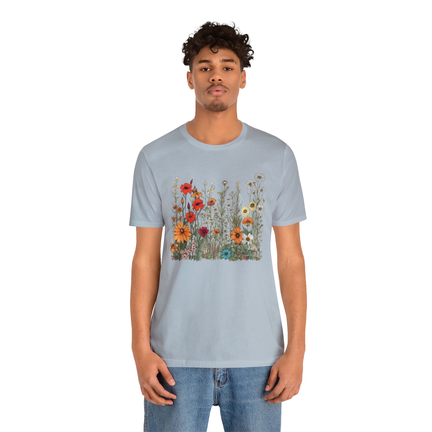Vintage-Inspired Wildflower Tee (Unisex)