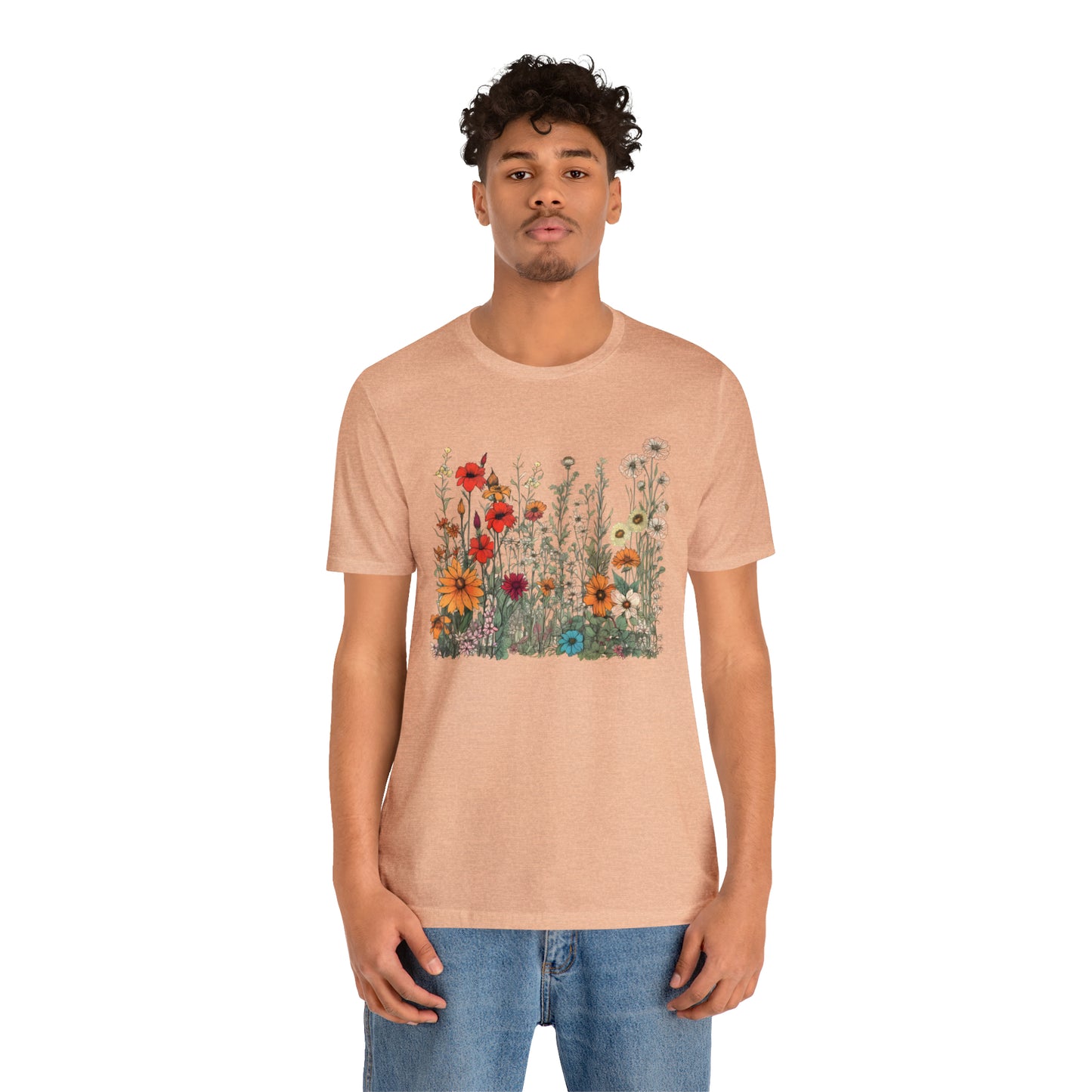Vintage-Inspired Wildflower Tee (Unisex)