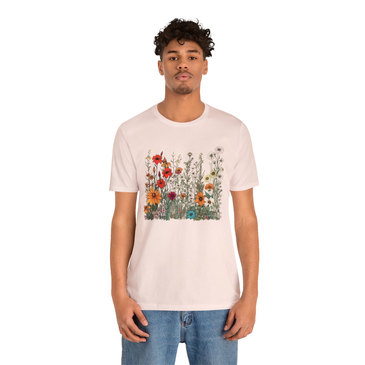 Vintage-Inspired Wildflower Tee (Unisex)