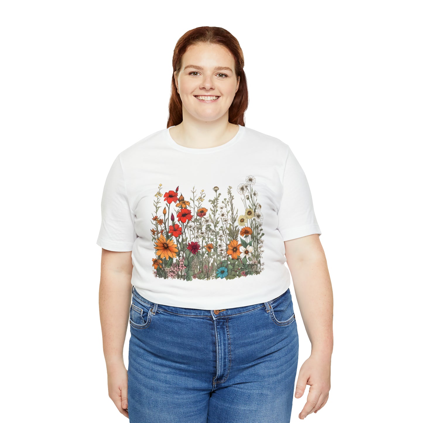 Vintage-Inspired Wildflower Tee (Unisex)