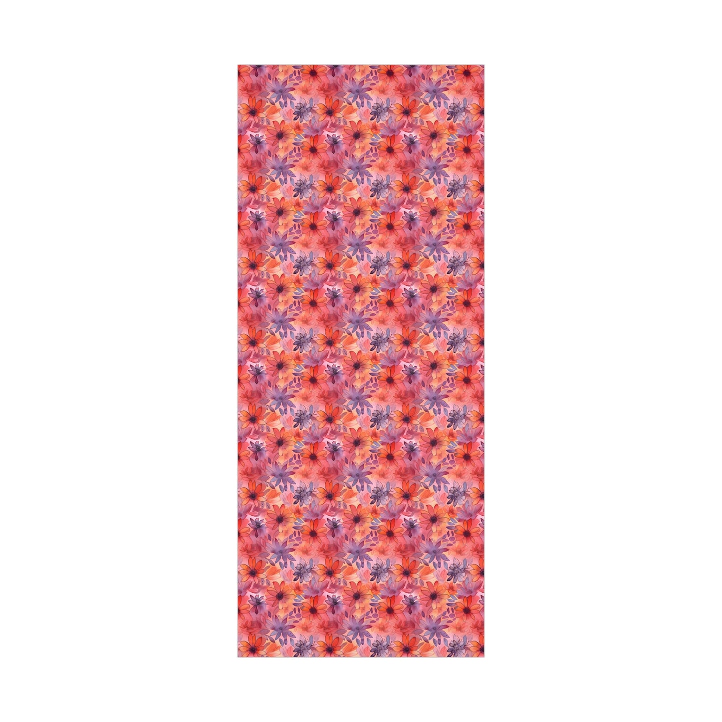 Watercolor Abstract Floral Gift Wrapping Paper