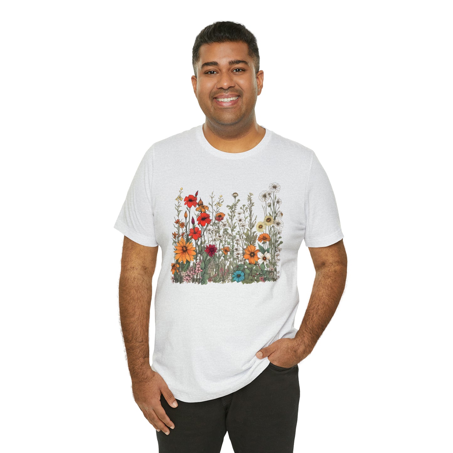 Vintage-Inspired Wildflower Tee (Unisex)