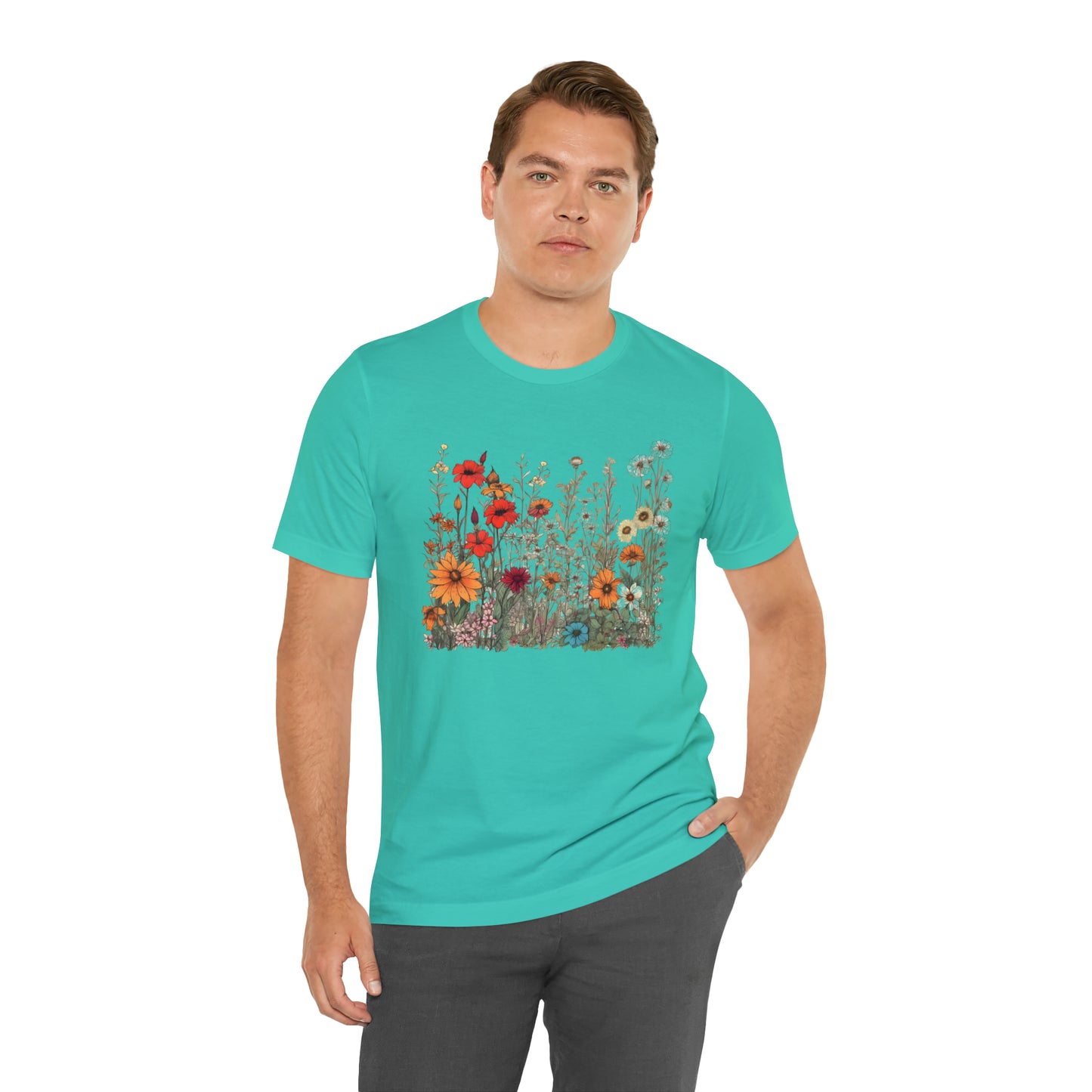 Vintage-Inspired Wildflower Tee (Unisex)