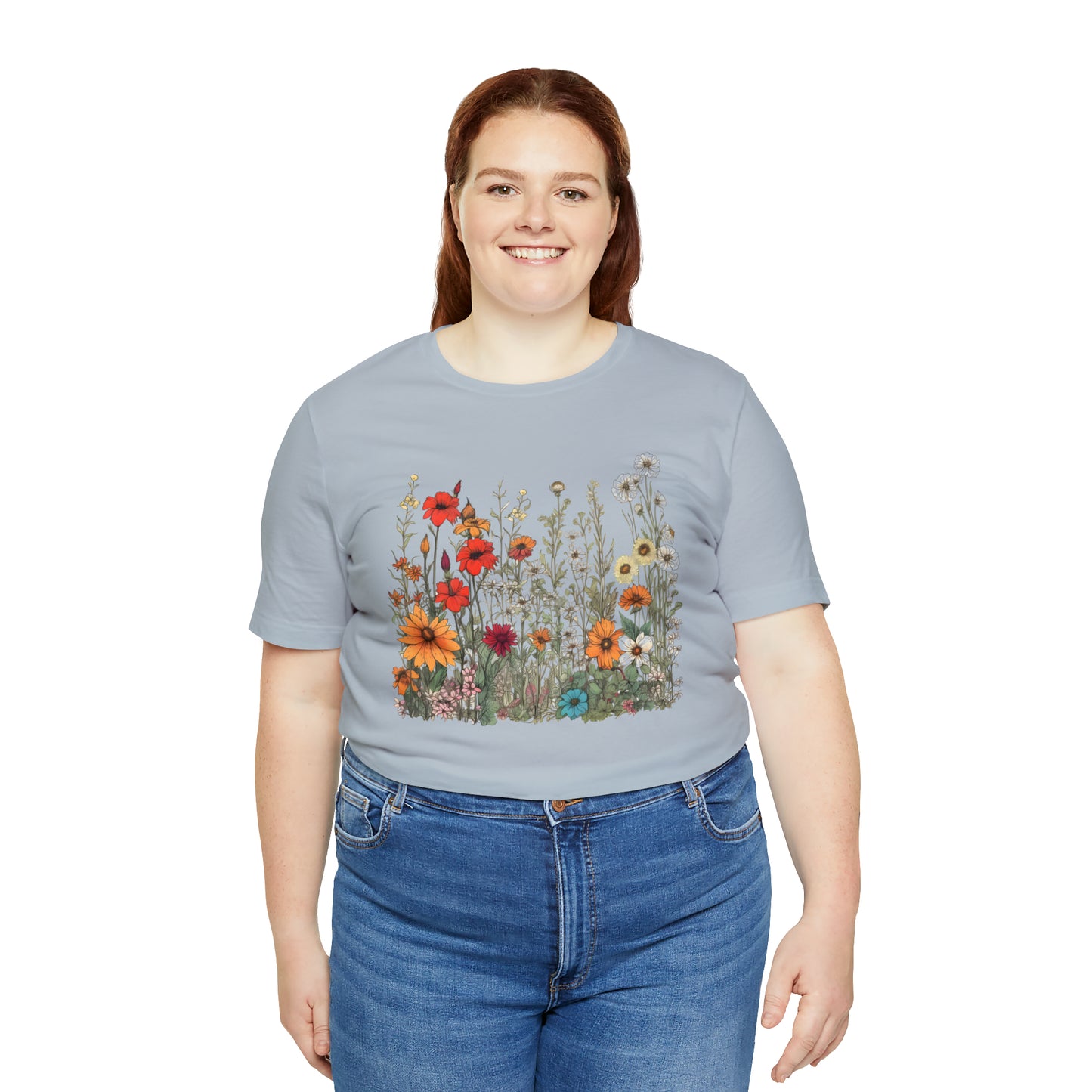 Vintage-Inspired Wildflower Tee (Unisex)