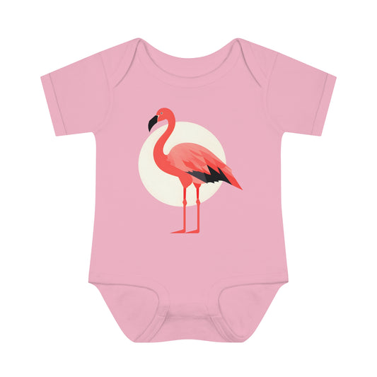 Flamingo & Moon Onesie (Infant)