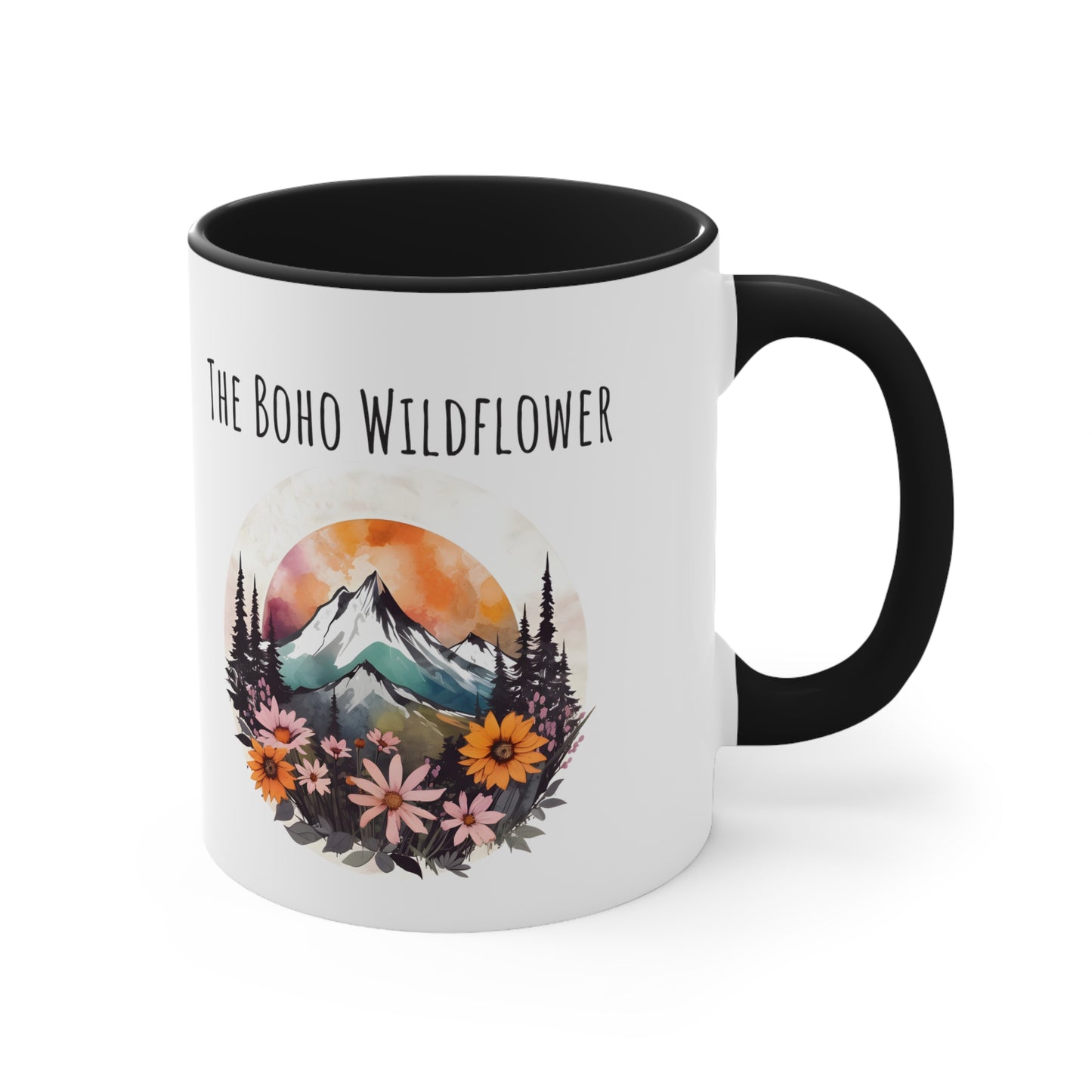 The Boho Wildflower Mug (11oz)