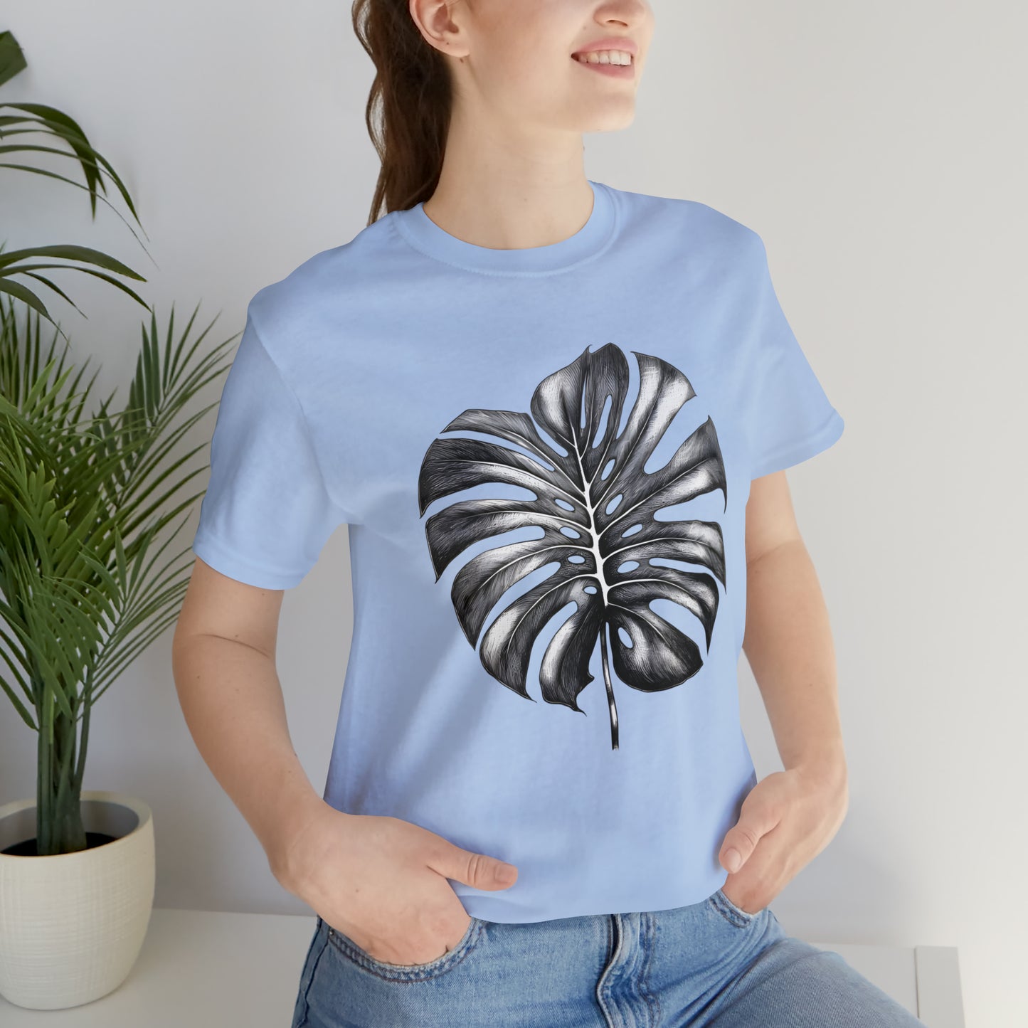 Monstera Leaf Tee (Unisex)