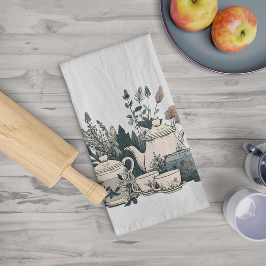 Tea Set Tea Towel