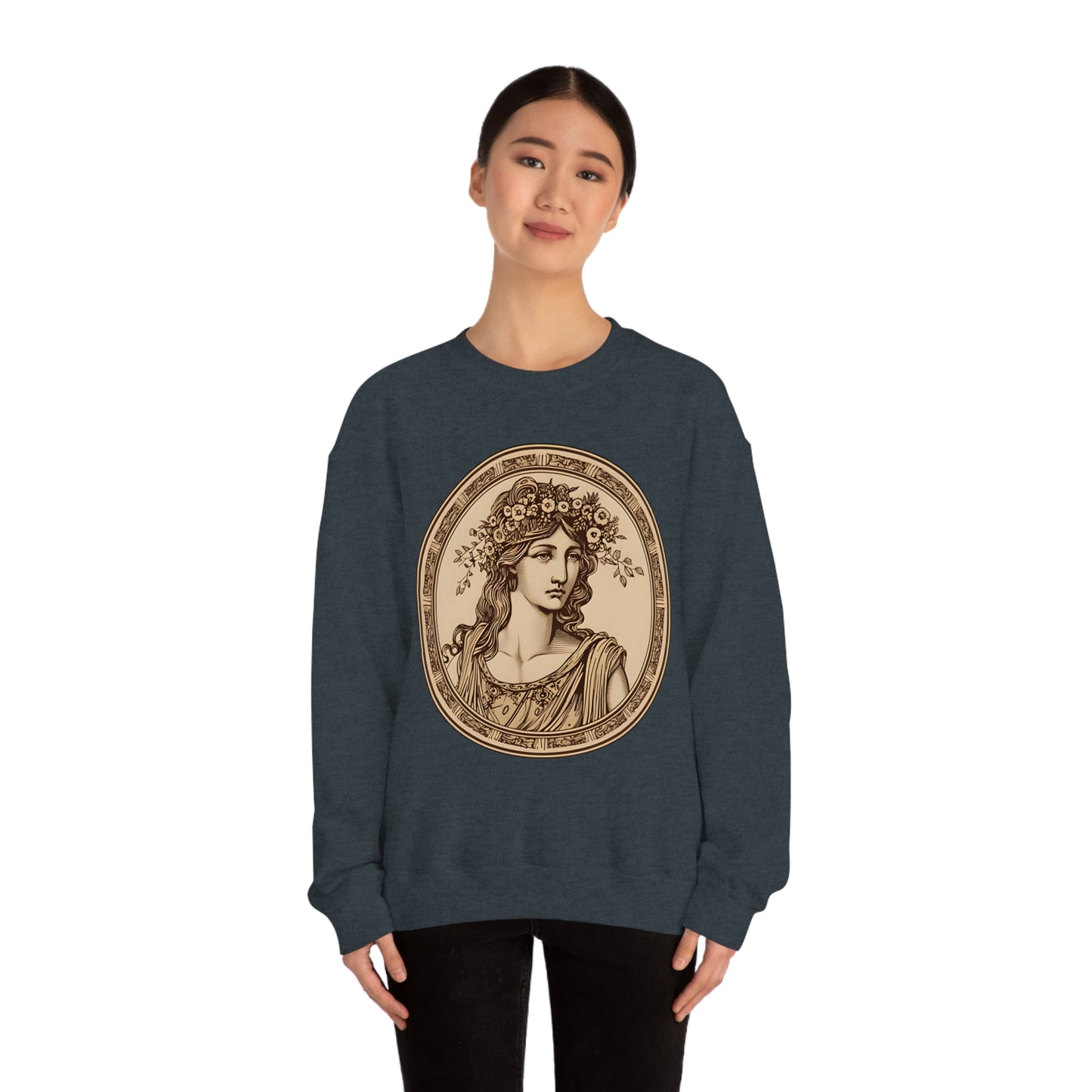 Greek Goddess Crewneck Sweatshirt (Unisex)