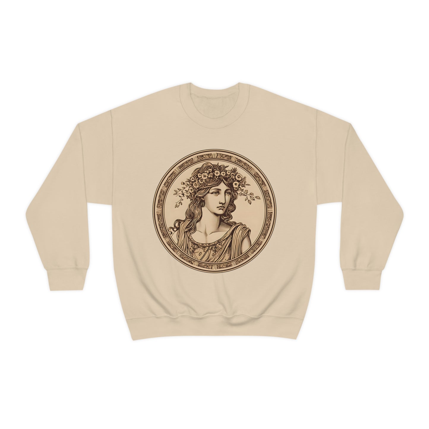 Greek Goddess Crewneck Sweatshirt (Unisex)