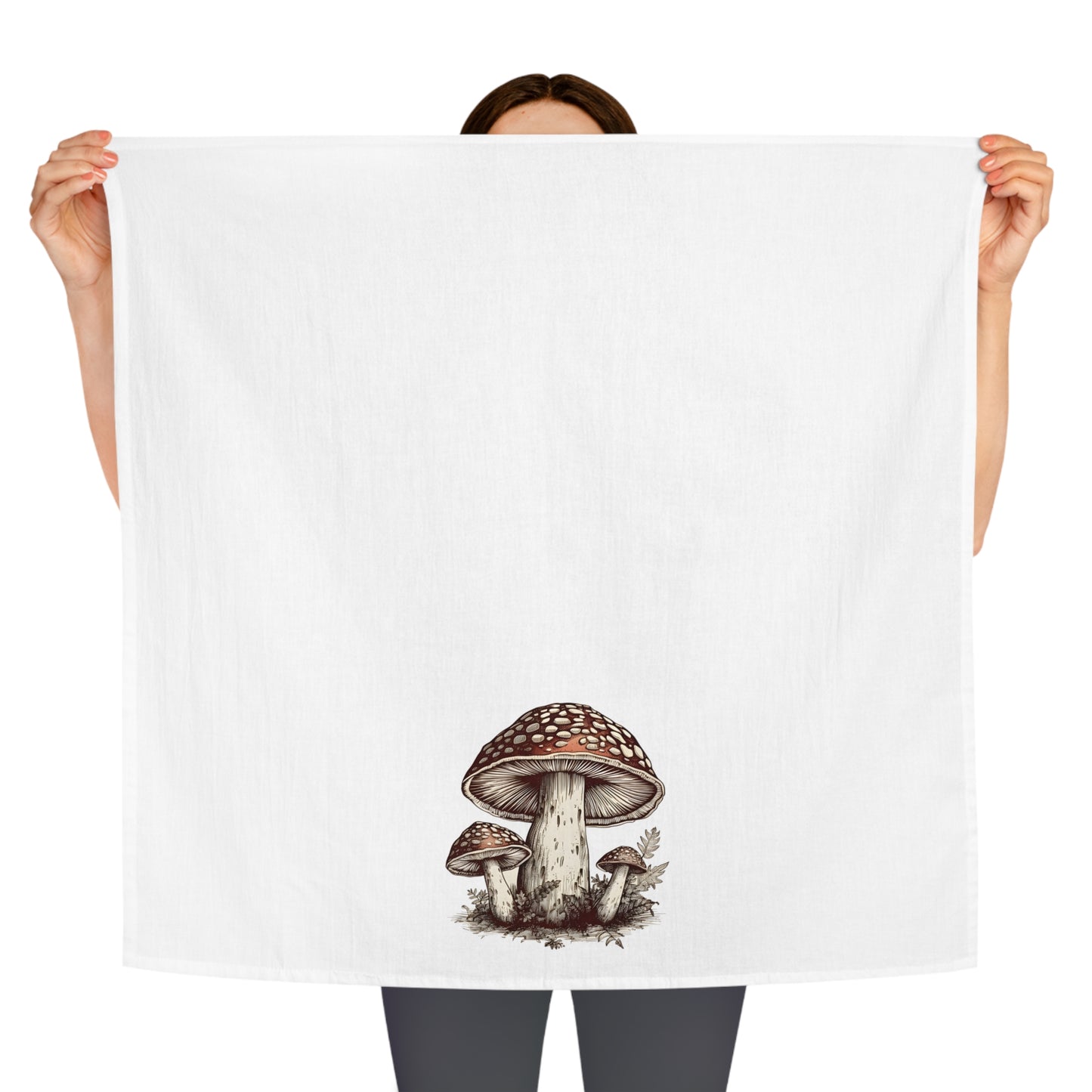 Mushroom Trio Tea Towel