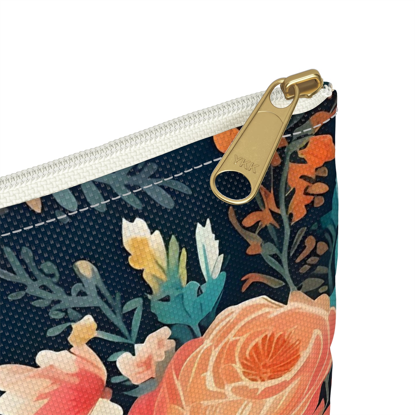 Vibrant Florals Accessory Pouch