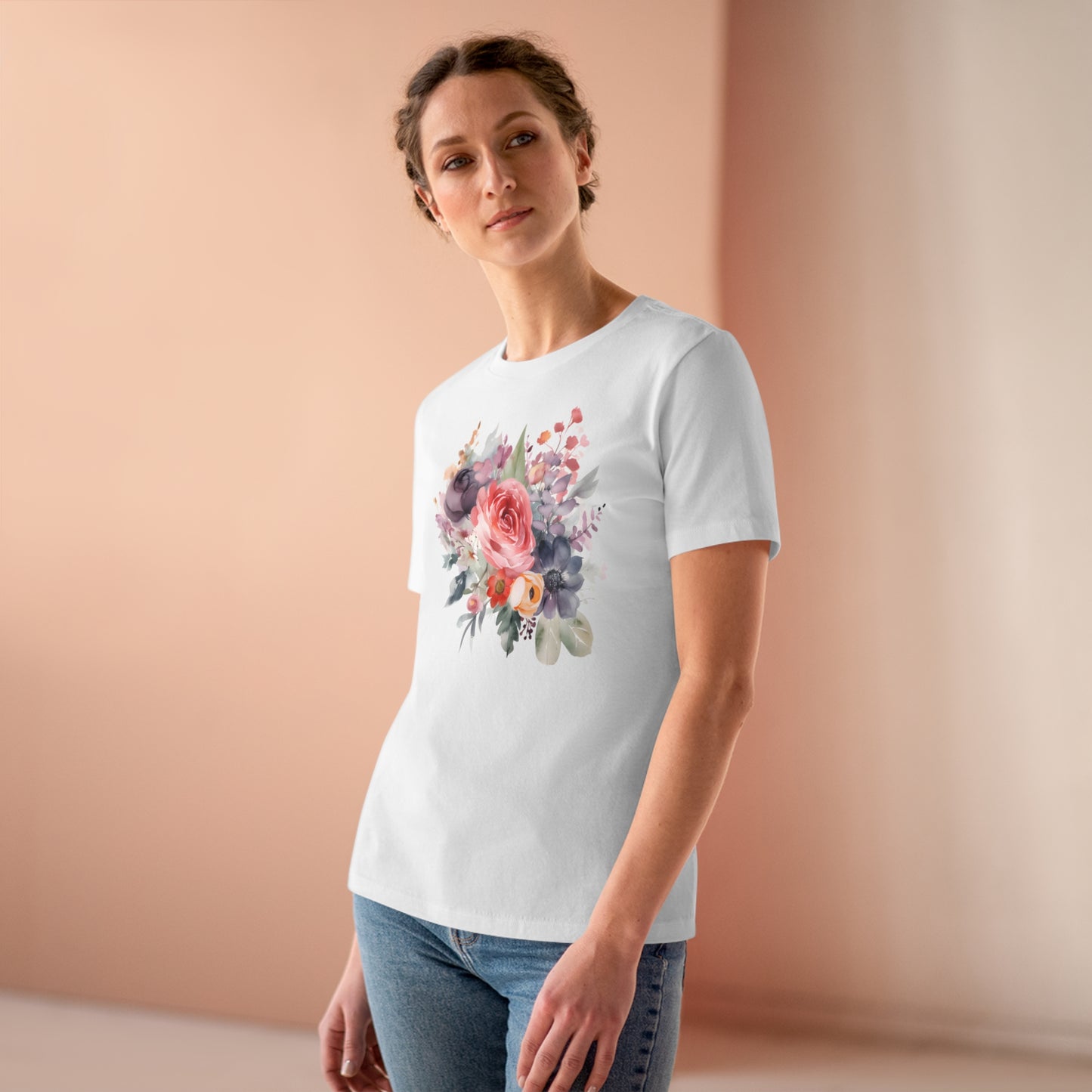 Watercolor Floral Tee (Women's)