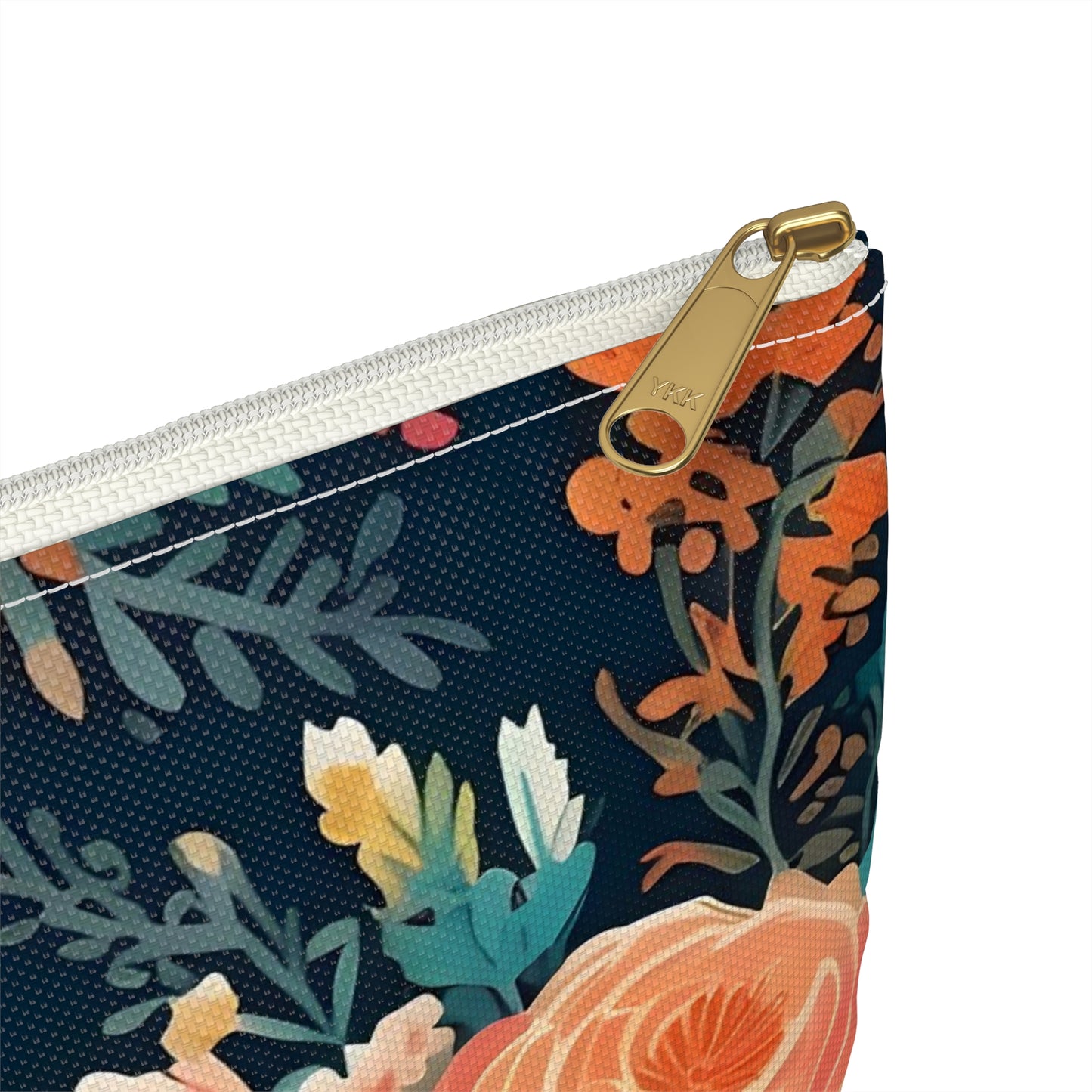 Vibrant Florals Accessory Pouch