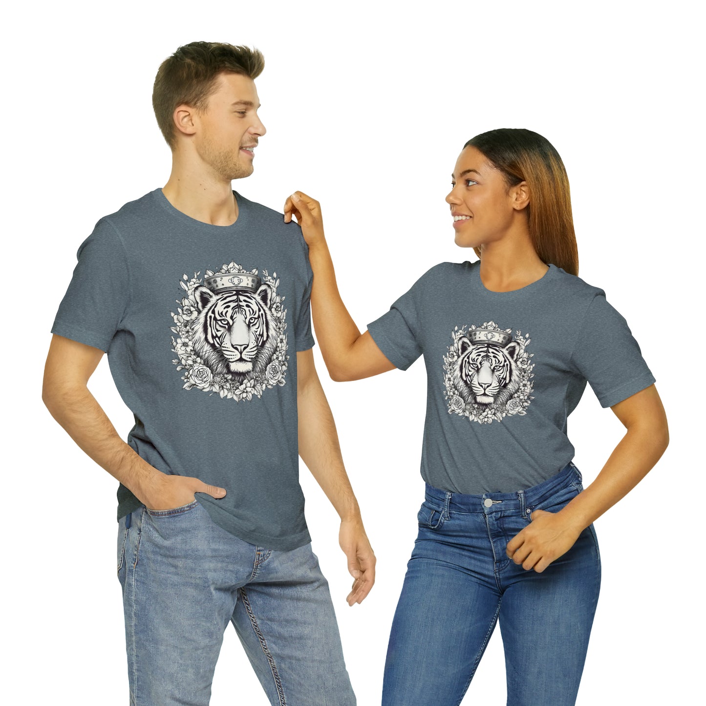Crowned Tiger Tee (Unisex)