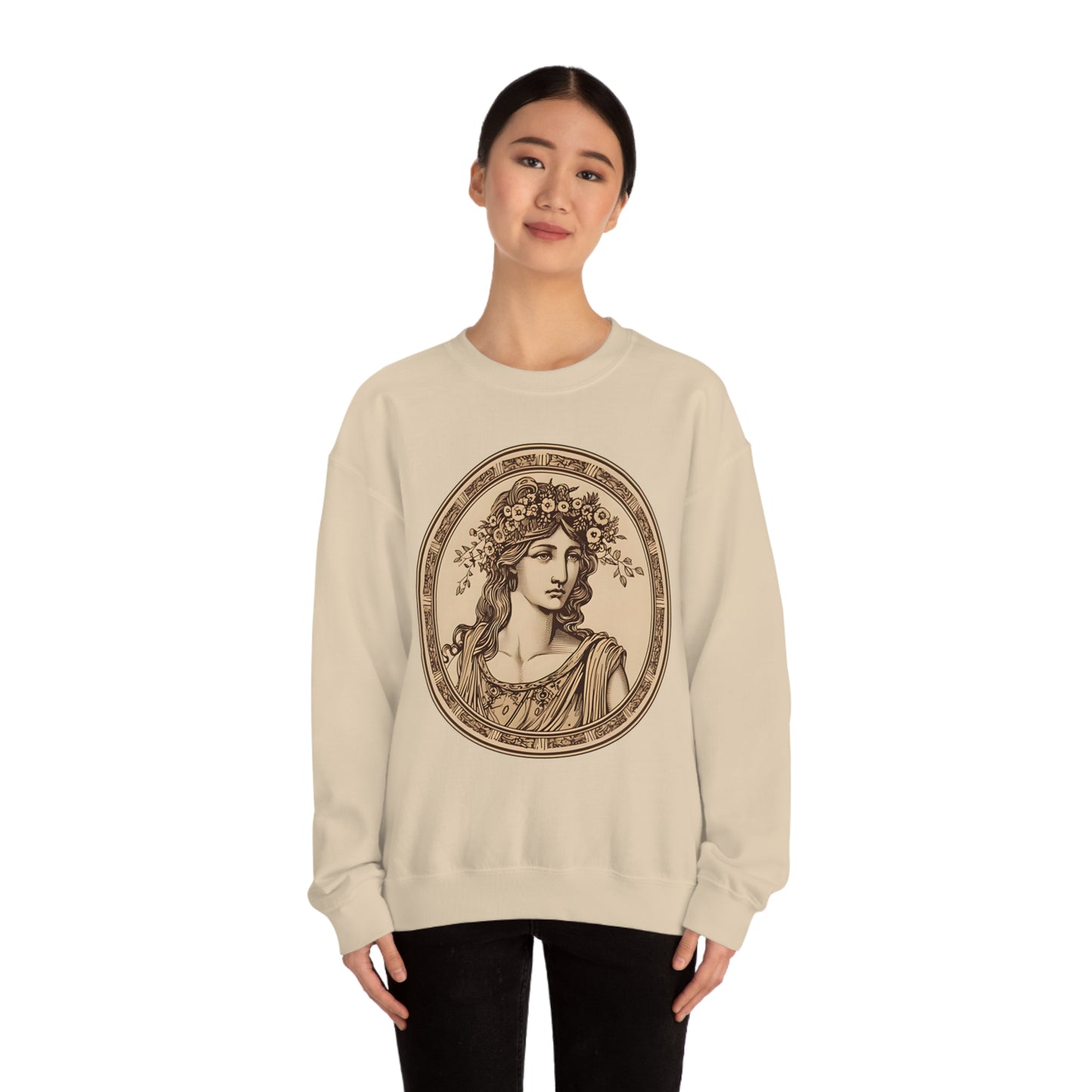 Greek Goddess Crewneck Sweatshirt (Unisex)