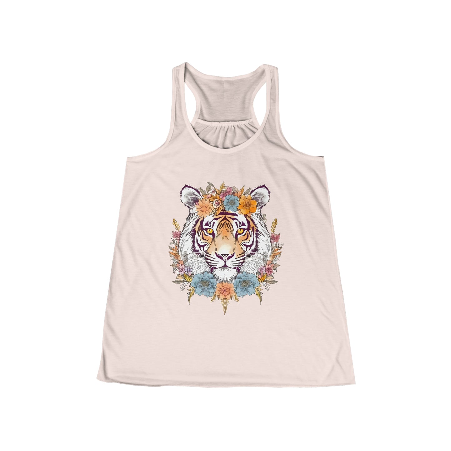 Boho Tiger Racerback Tank (Women's)