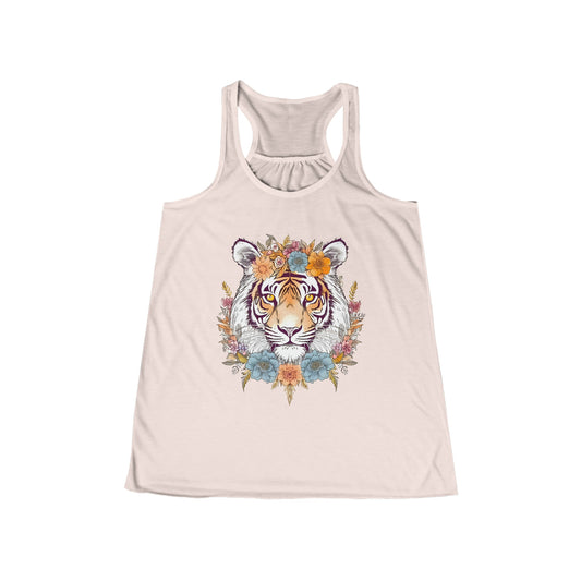 Boho Tiger Racerback Tank (Women's)