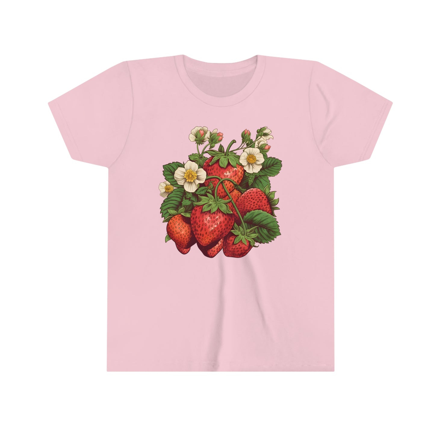 Cottagecore Strawberry Tee (Youth)