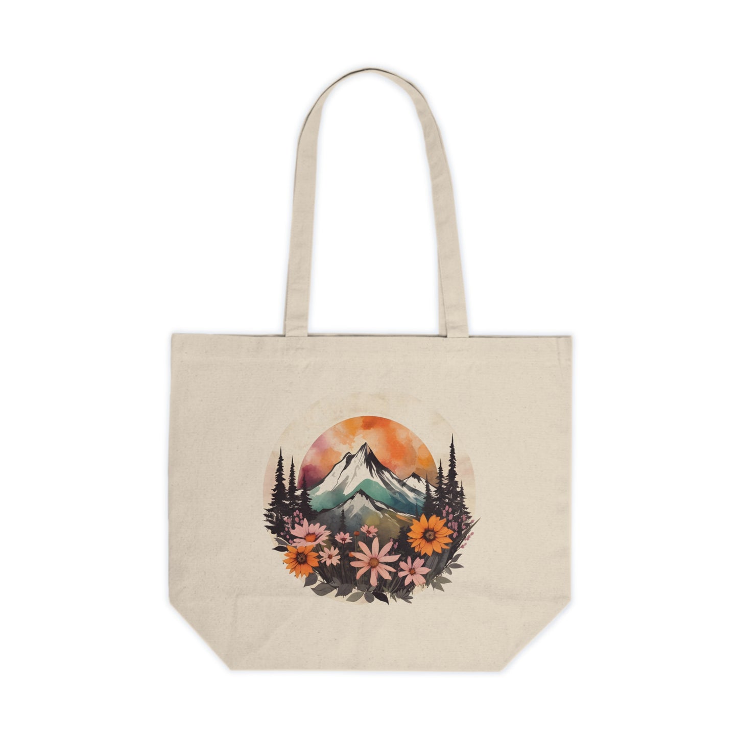 The Boho Wildflower Shopping Tote