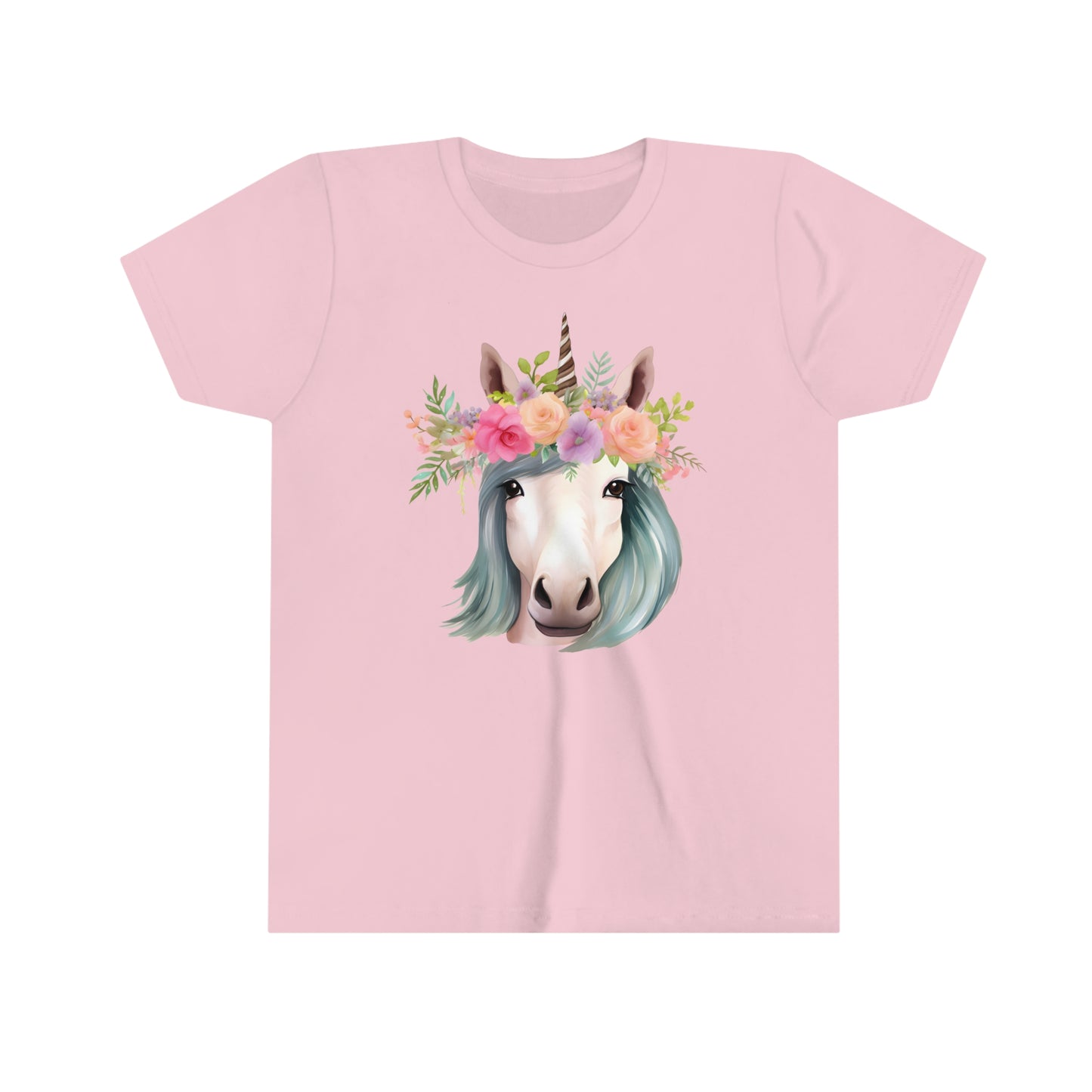 Floral Unicorn Tee (Youth)