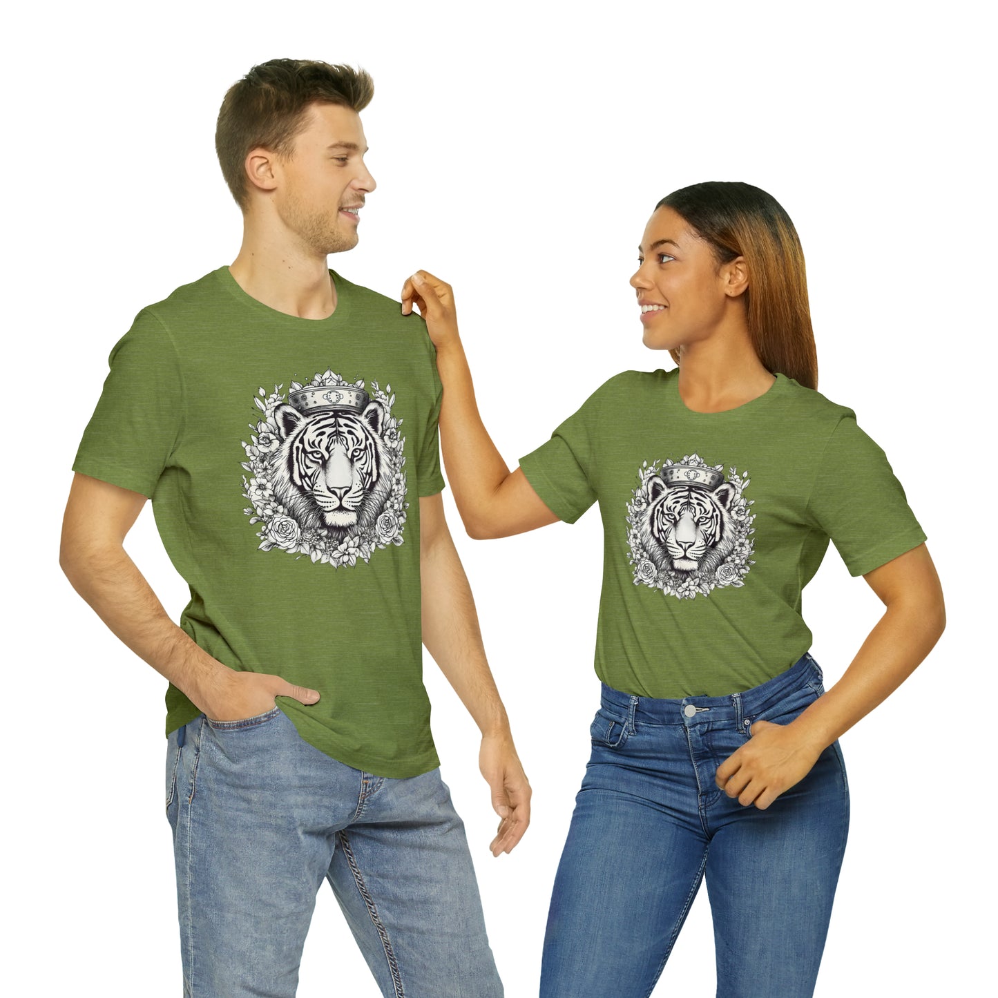 Crowned Tiger Tee (Unisex)