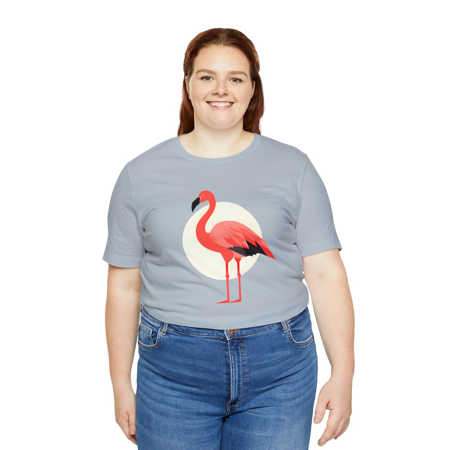 Flamingo and Moon Tee (Unisex)