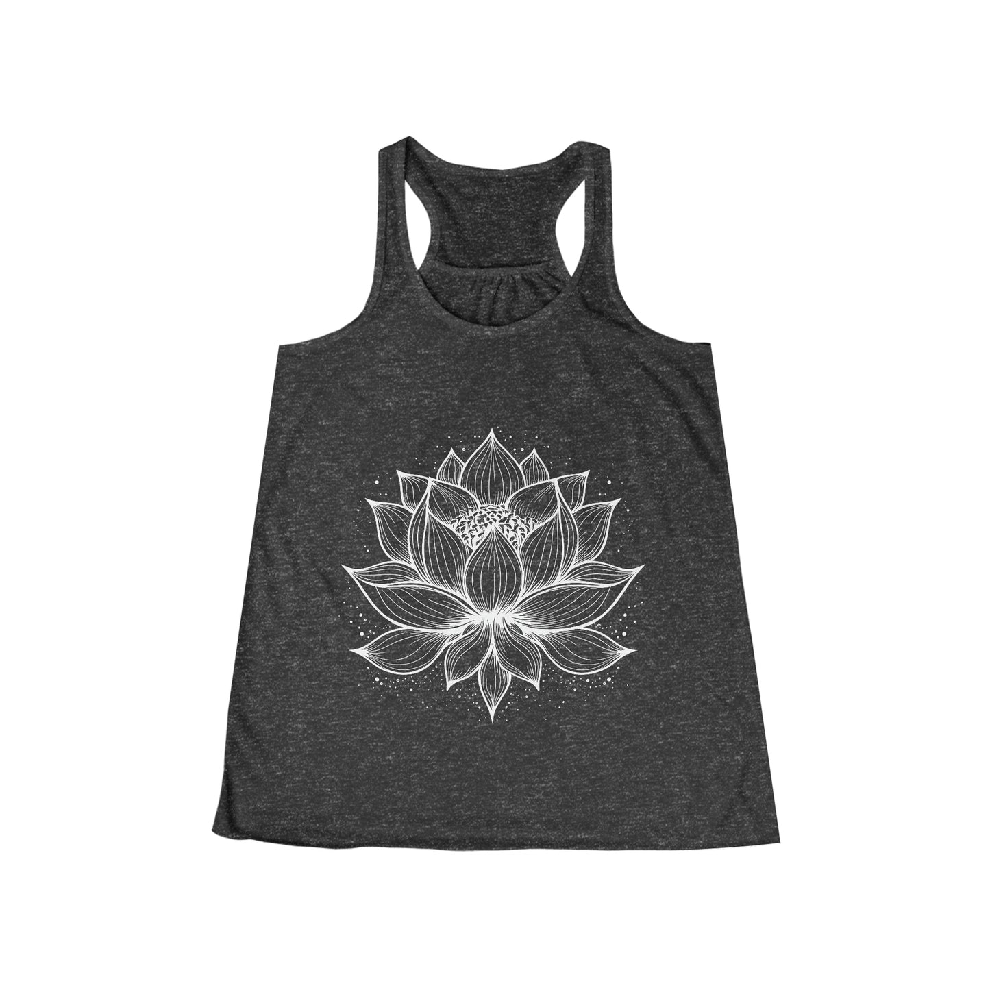 Lotus Flower Flowy Racerback Tank Top (Women's)