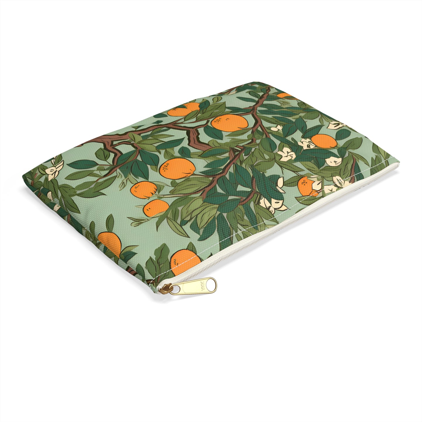Orange Tree Accessory Pouch