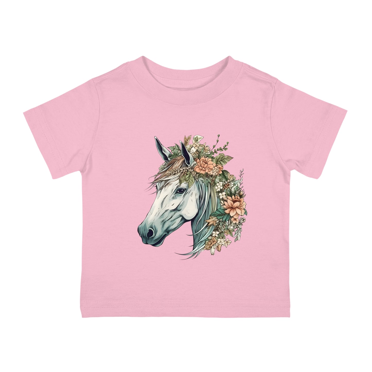 Floral Horse Tee (Infant)