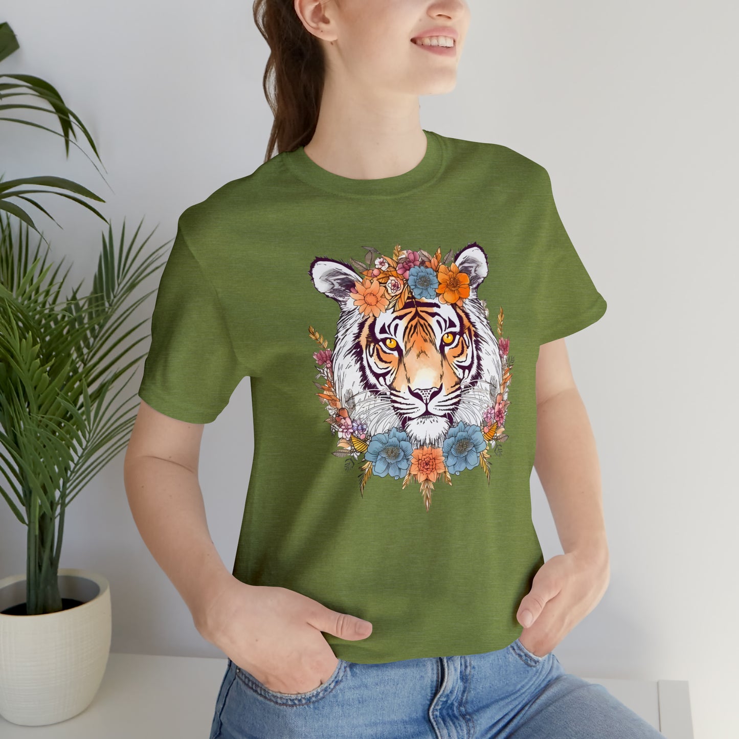 Boho Tiger Tee (Unisex)