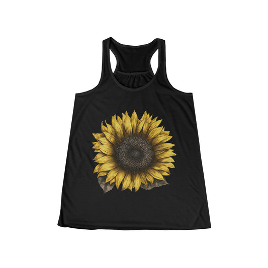 Sunflower Flowy Racerback Tank (Women's)