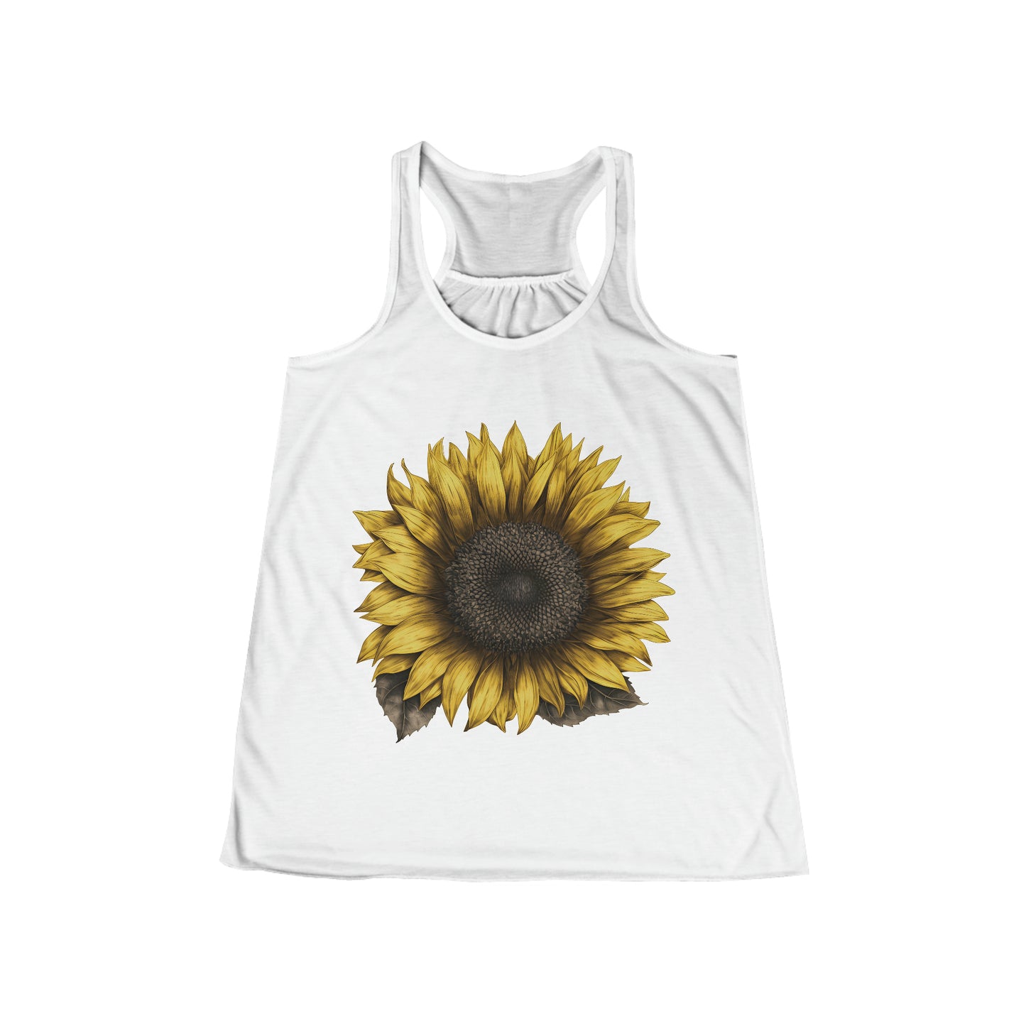 Sunflower Flowy Racerback Tank (Women's)