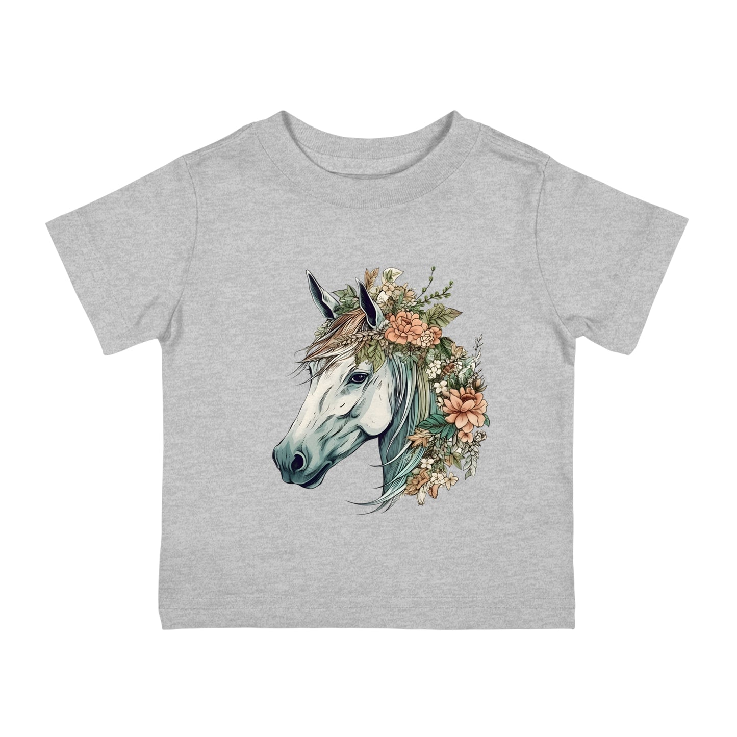 Floral Horse Tee (Infant)