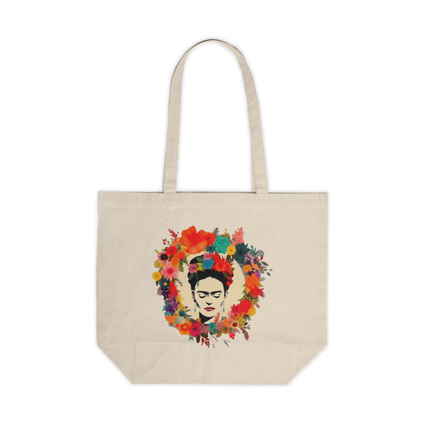 Frida Canvas Shopping Tote