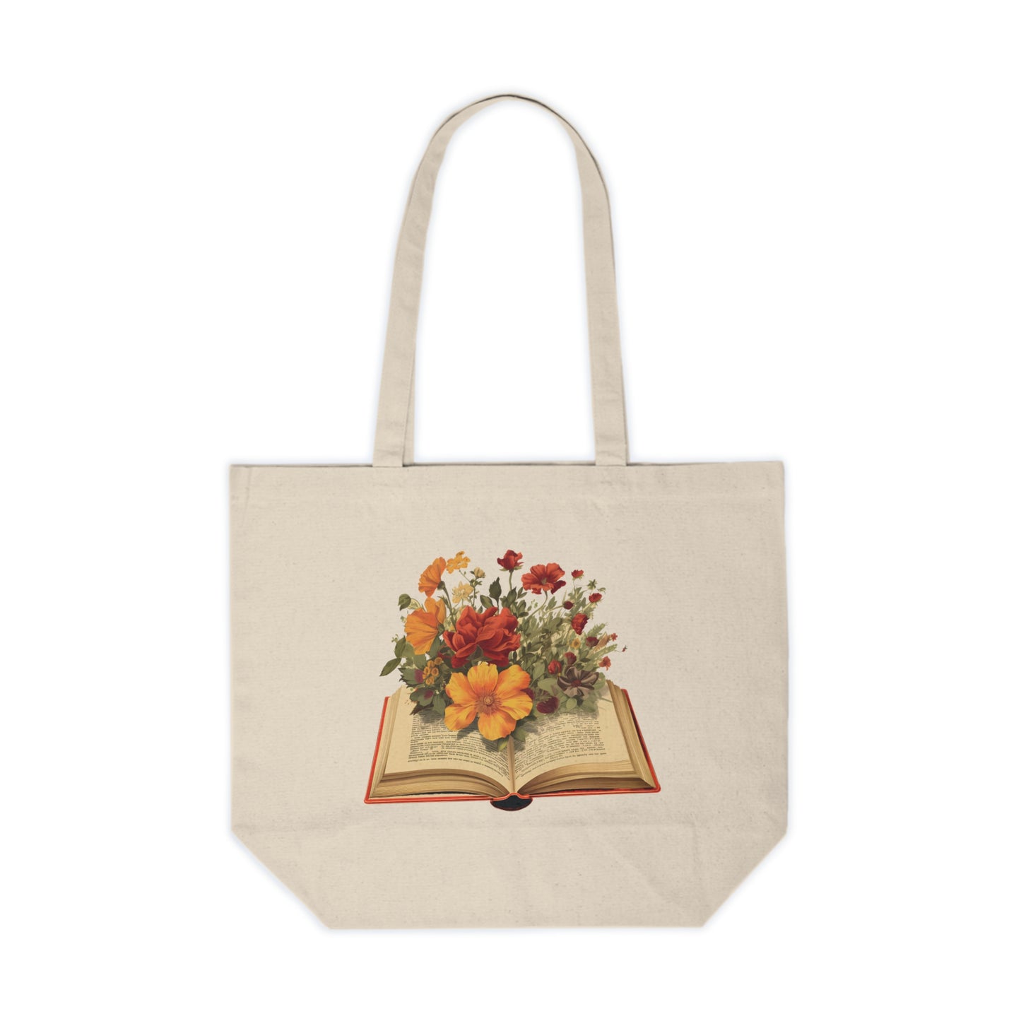 Blooming Book Shopping Tote