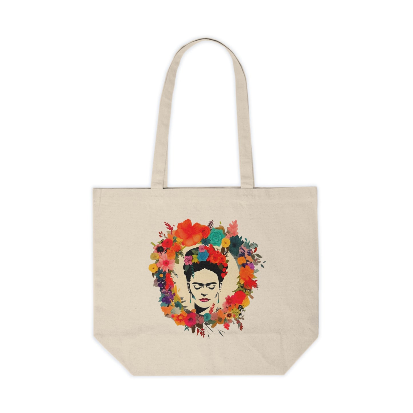 Frida Canvas Shopping Tote