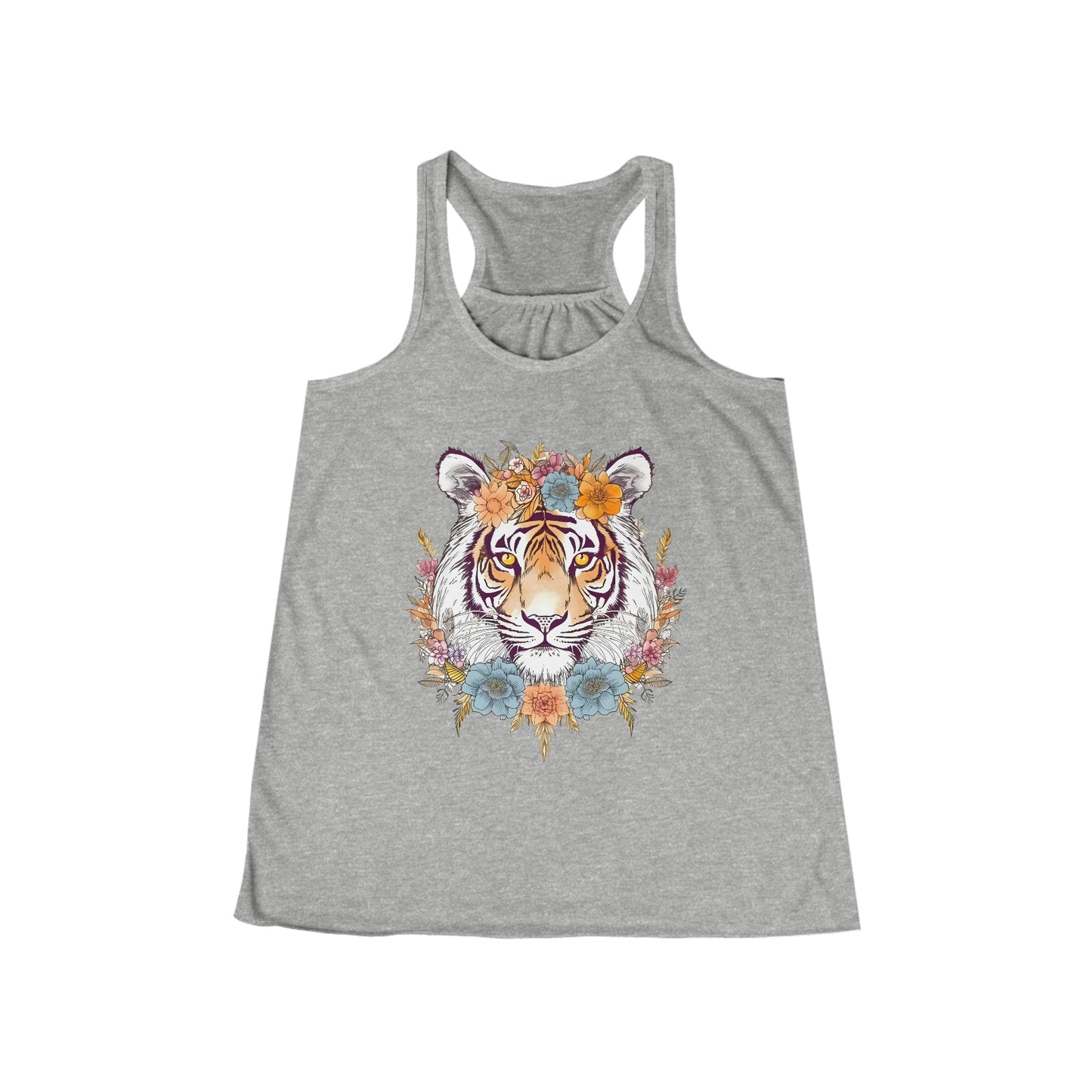 Boho Tiger Racerback Tank (Women's)