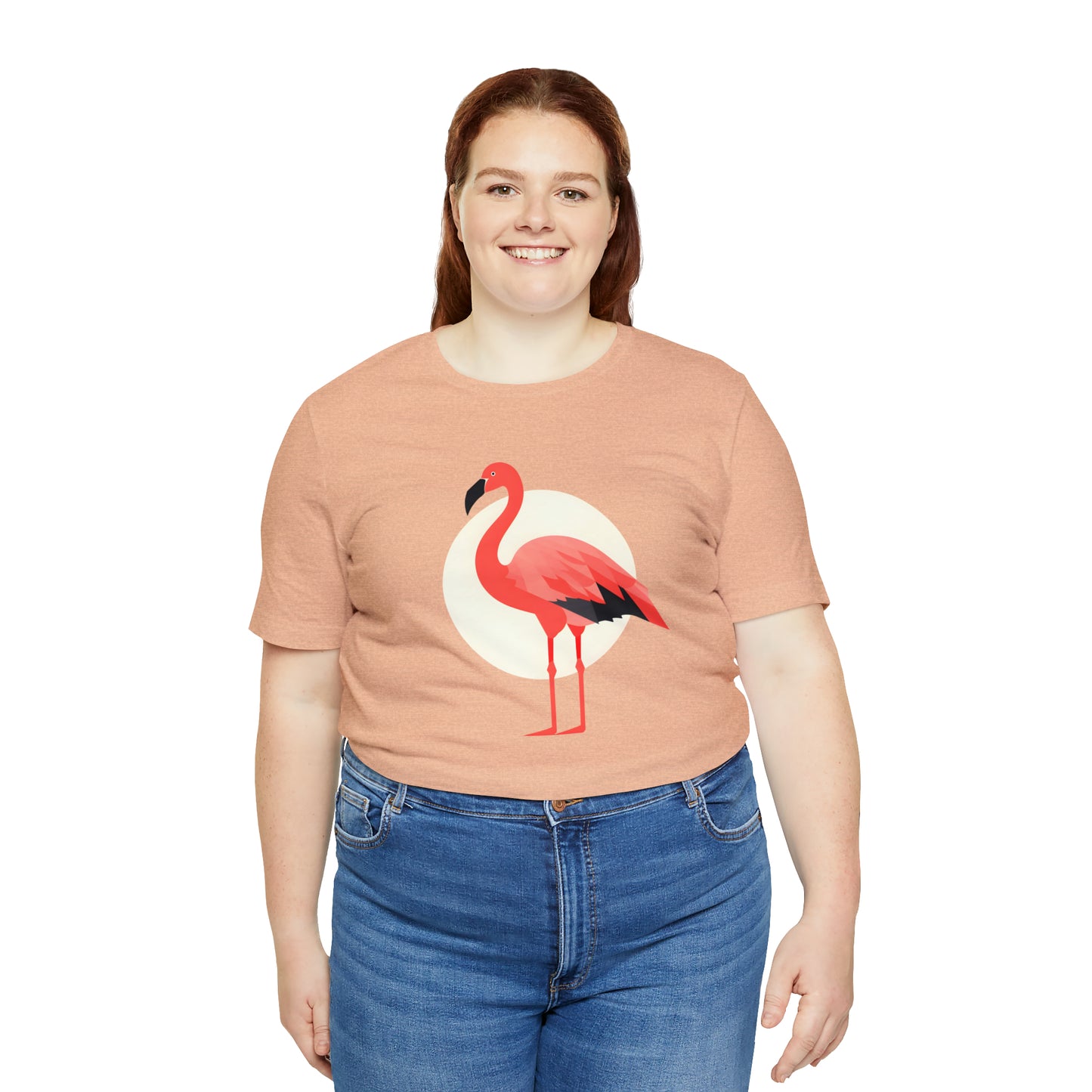 Flamingo and Moon Tee (Unisex)