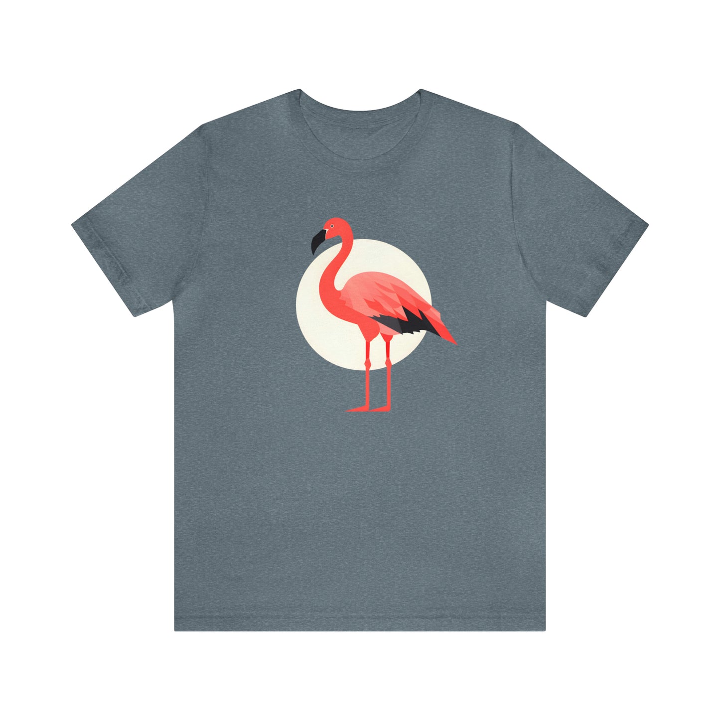 Flamingo and Moon Tee (Unisex)