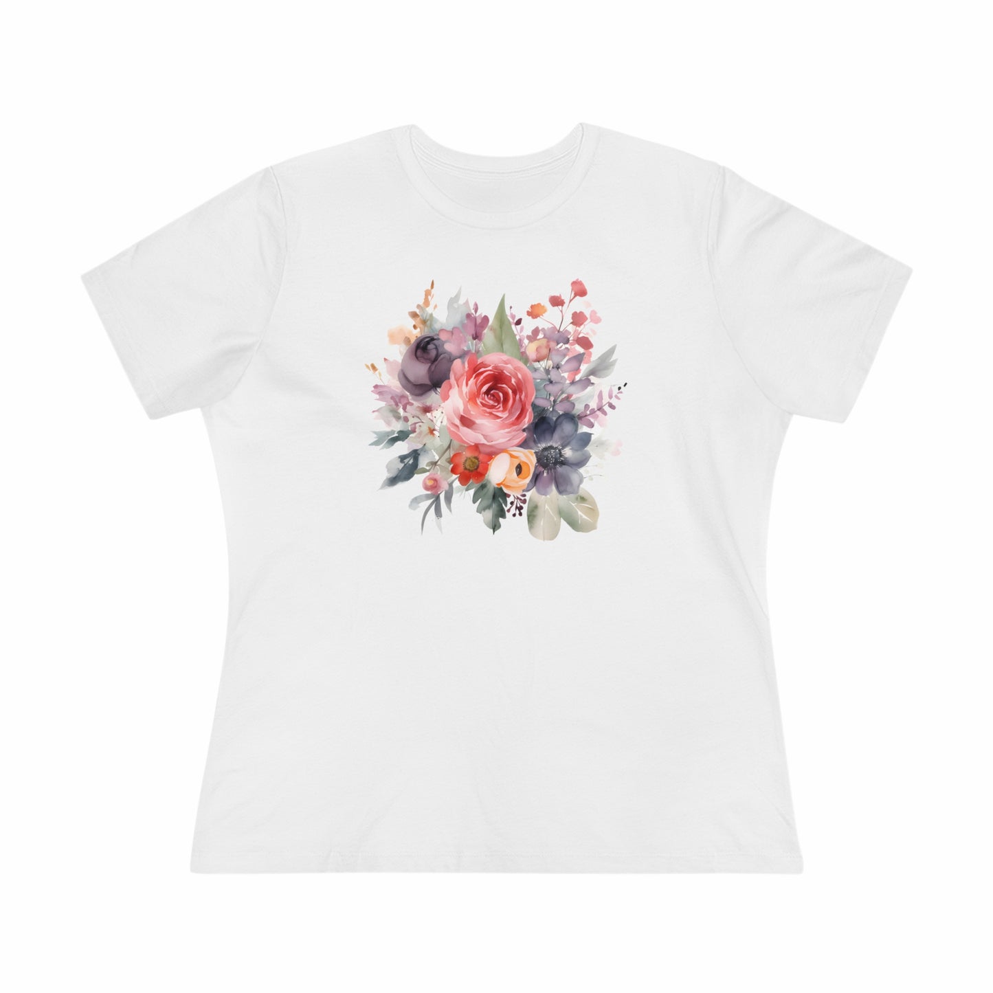 Watercolor Floral Tee (Women's)