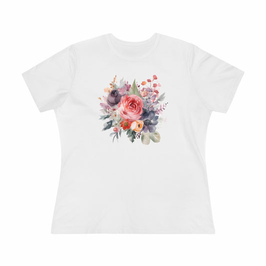 Watercolor Floral Tee (Women's)