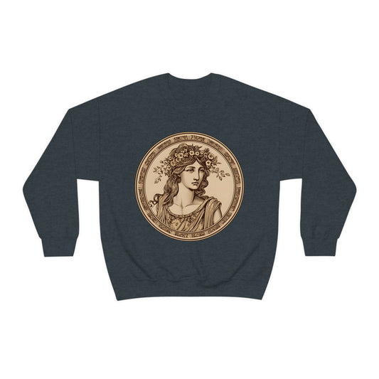 Greek Goddess Crewneck Sweatshirt (Unisex)