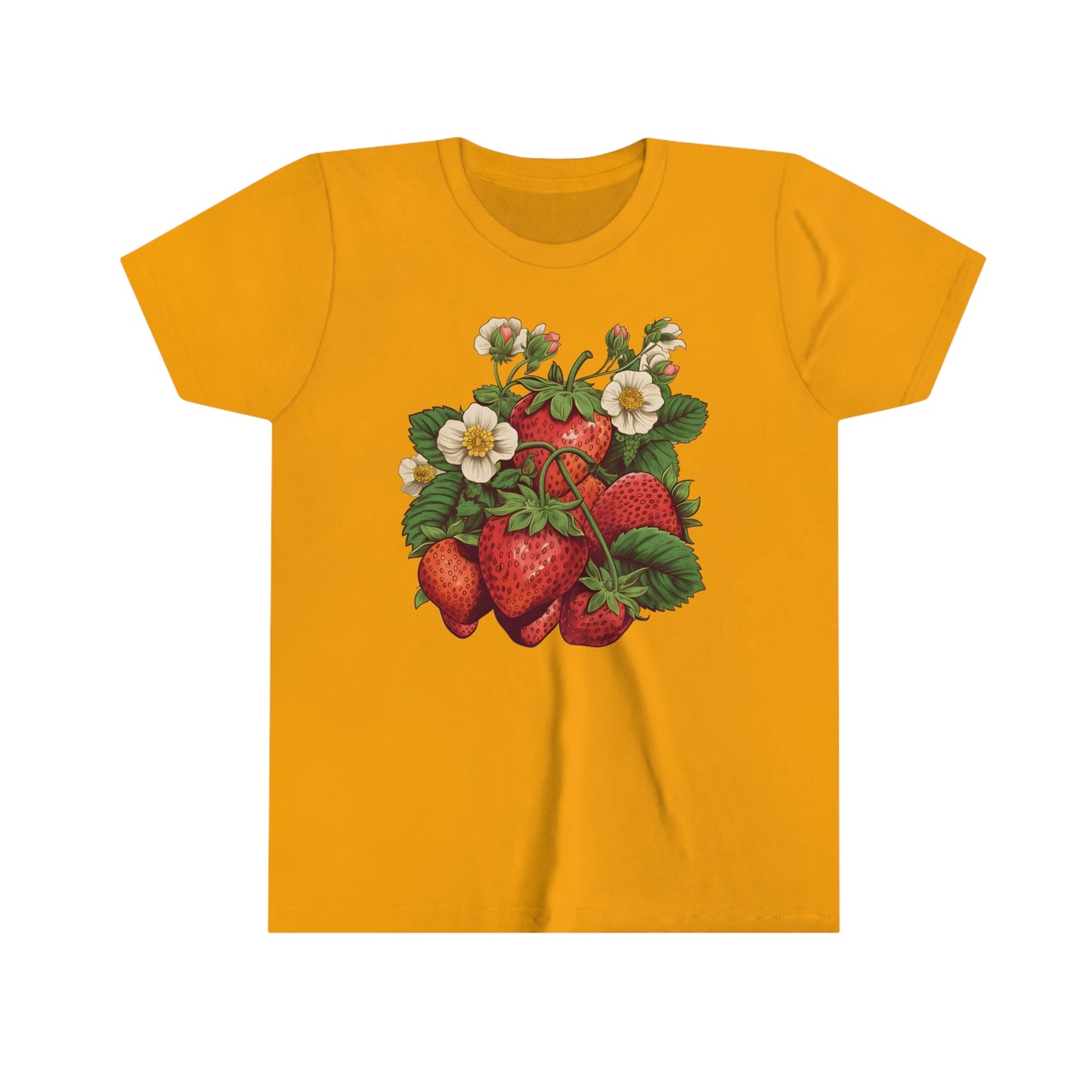 Cottagecore Strawberry Tee (Youth)