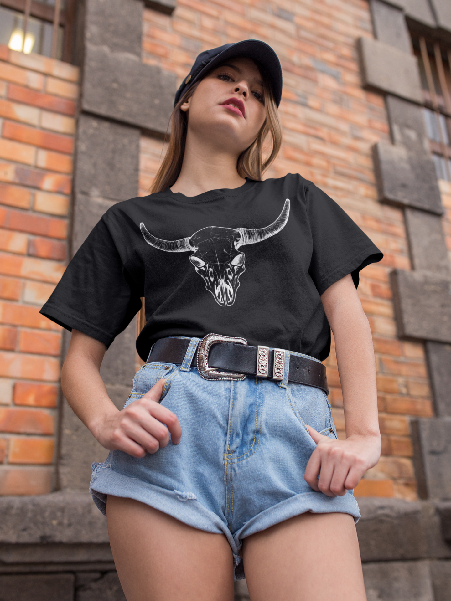 Bull Horn Tee (Unisex)