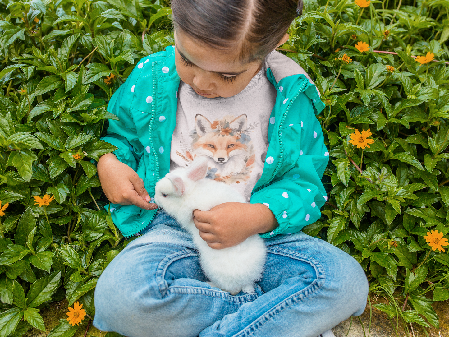Watercolor Fox Tee (Youth)