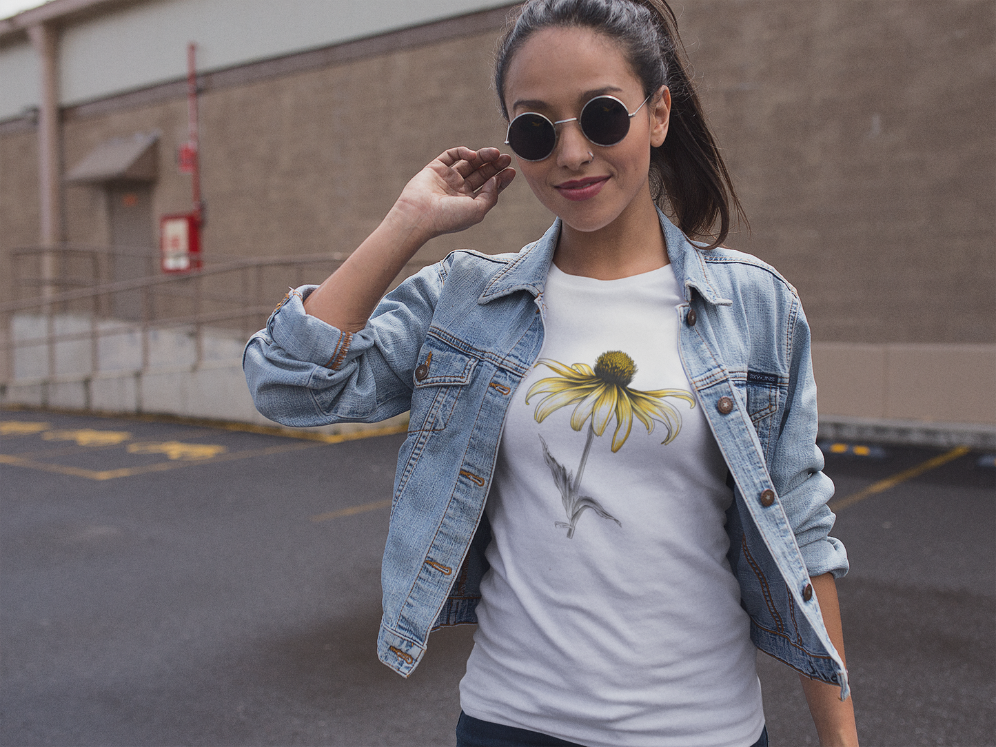 Black Eyed Susan Flower Tee (Women's)